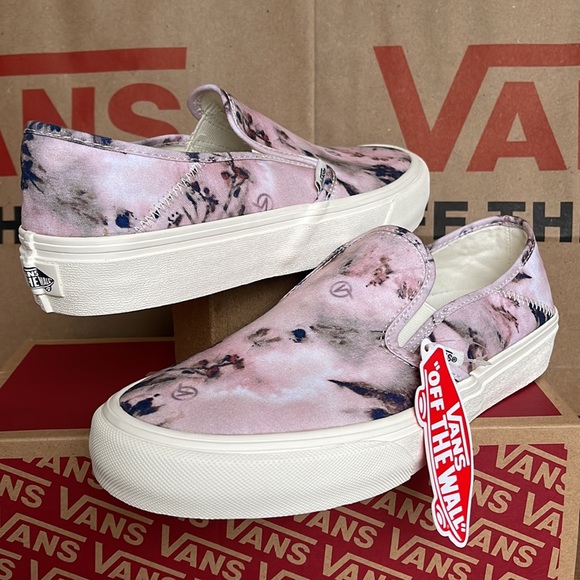Vans Slip-On Sf Floral Dye Multi/Marshmallow WMNS - Picture 9 of 16